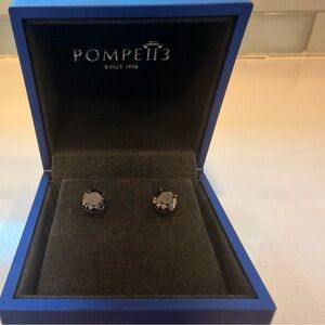 Black Diamond 3k Stud Earrings